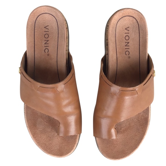 Vionic Leather Sandals - Picture 15 of 16